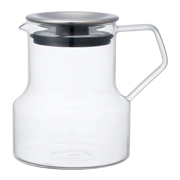 KINTO Cast One-Touch 700Ml Heat-Resistant Glass Teapot Microwave Safe