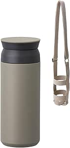KINTO Travel Tumbler 500ml Khaki Vacuum Double Wall Thermal Flask 20944