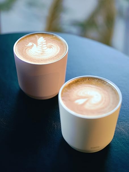 KINTO    To-Go Tumbler 240ml White - Portable Travel Mug for Coffee & Tea