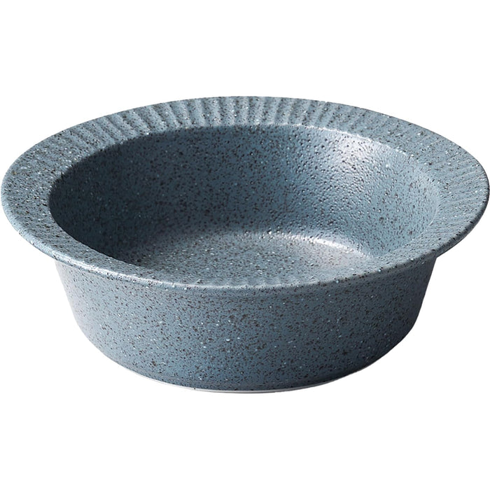 Aito Seisakusho Conti Gray Earthen Stew Bowl 14x5cm Mino Ware Japan