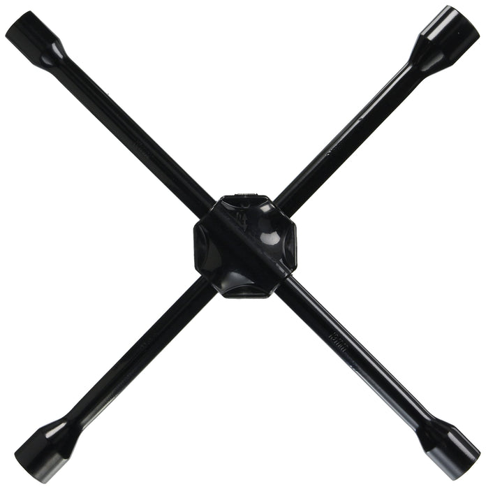 Emerson Cross Wrench 16 Black - 4 Sizes Alloy Wheel Compatible EM-284