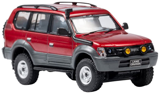Gaincorp Products 1/64 Toyota Land Cruiser Prado 90 Rhd Red Model Car-Kiichin - The #1 Place for Japanese Goods in Your Hand!