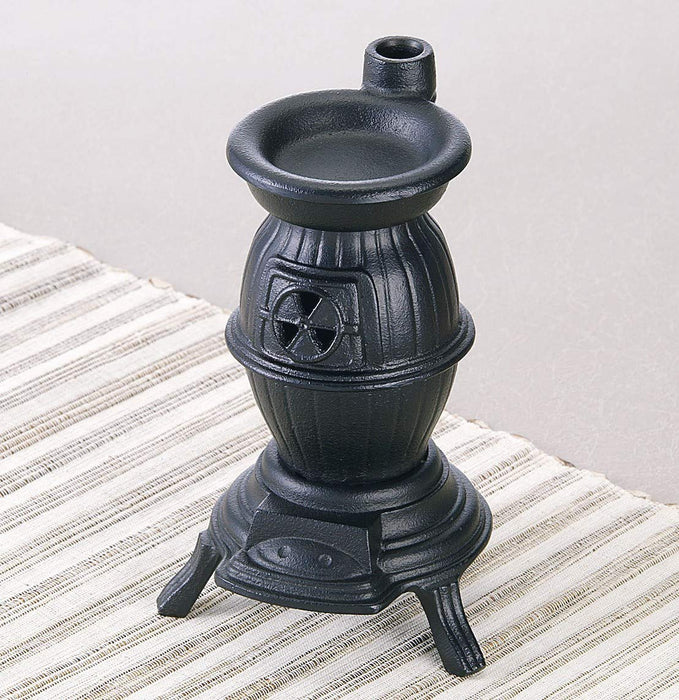 Iwachu Nambu Ironware Black Oil Pot Stove Incense Burner 11.5x12x17.5 Cm-Kiichin - The #1 Place for Japanese Goods in Your Hand!