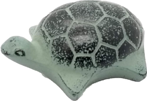 Iwachu Paperweight Turtle Blue - Nambu Ironware 6.5x4.5x2.5cm-Kiichin - The #1 Place for Japanese Goods in Your Hand!