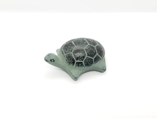 Iwachu Paperweight Turtle Blue - Nambu Ironware 6.5x4.5x2.5cm-Kiichin - The #1 Place for Japanese Goods in Your Hand!