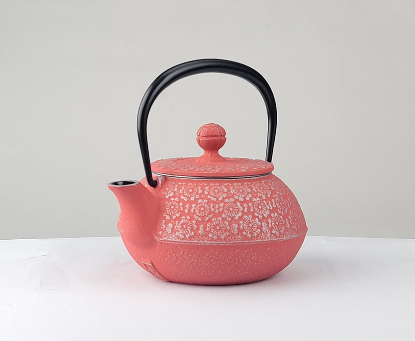 Iwachu Teapot Sakura Pink 0.32L Enameled Interior Nambu Ironware-Kiichin - The #1 Place for Japanese Goods in Your Hand!
