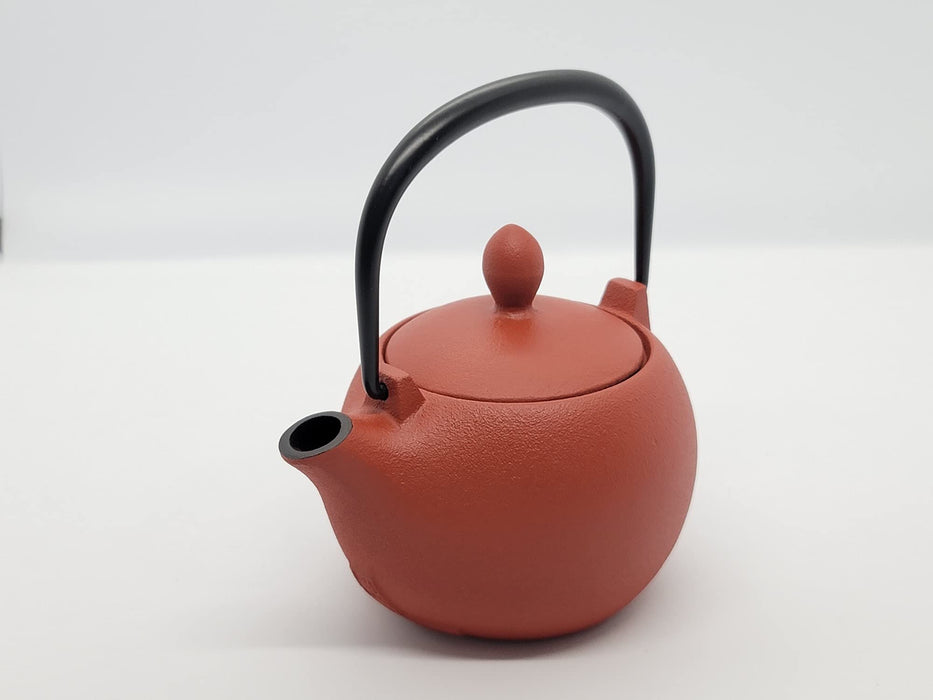 Iwachu Teapot 0.3L Maroon Matte Nambu Ironware with Enameled Interior-Kiichin - The #1 Place for Japanese Goods in Your Hand!