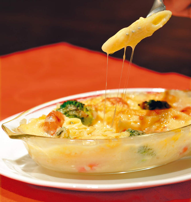 Iwaki Glass Gratin Dish Heat-Resistant 340ml 3.7x19.5cm Kbc710