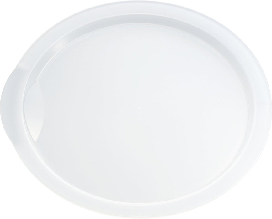 Iwaki Microwave Cover White Heat-Resistant Glass for 1.5L Bowls