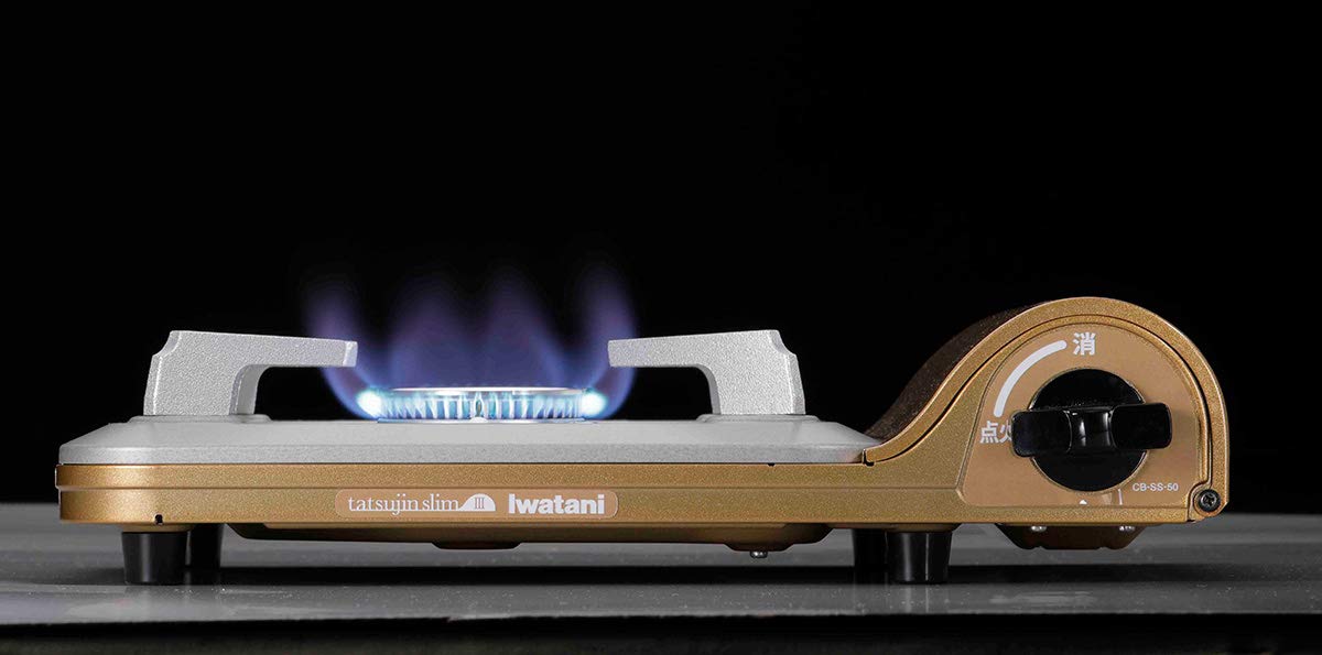 Iwatani Tatsujin Slim III Cassette Stove Disaster-Ready CB-SS-50 Japan Made-Kiichin - The #1 Place for Japanese Goods in Your Hand!