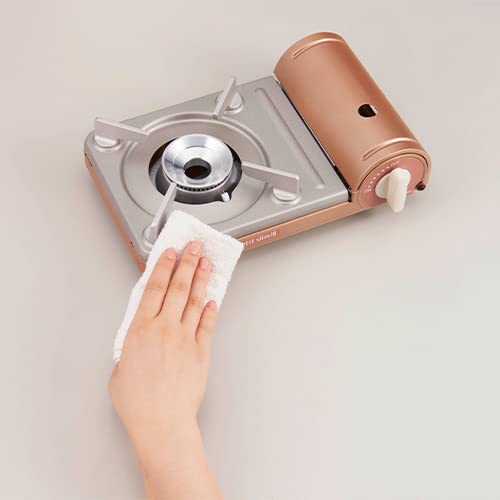 Iwatani Cassette Stove Petit Slim 3 Metallic Coral Portable Made in Japan-Kiichin - The #1 Place for Japanese Goods in Your Hand!