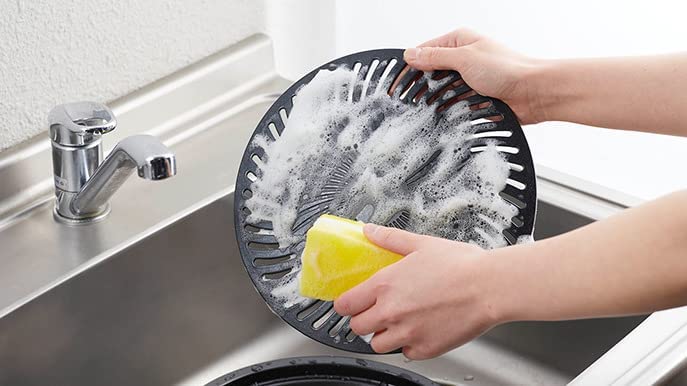 Iwatani Yakiniku Plate S Fluorine Coated with Handle for Small Groups