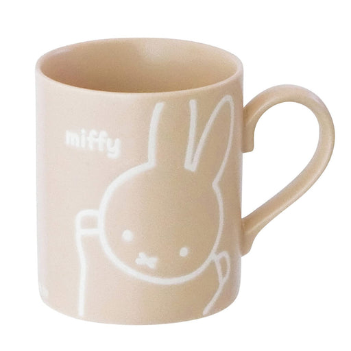 Kanesho Pottery Miffy Water-Repellent Mug 260ml Beige Made in Japan-Kiichin - The #1 Place for Japanese Goods in Your Hand!