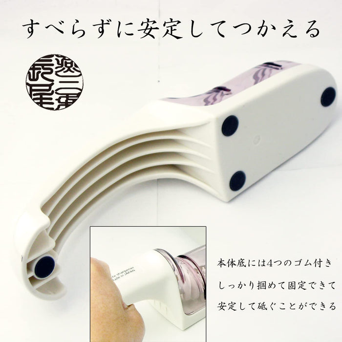 Nagao Tsubame Sanjo Knife Sharpener Double Stage Diamond Ceramic Japan Made-Kiichin - The #1 Place for Japanese Goods in Your Hand!