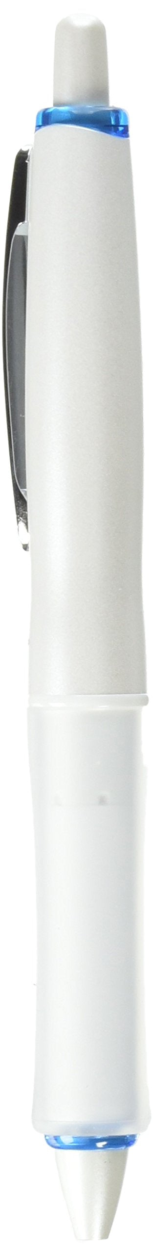 Pilot Dr. Grip Pure White Oil-Based Ballpoint Pen Soft Blue Ink 0.7mm-Kiichin - The #1 Place for Japanese Goods in Your Hand!