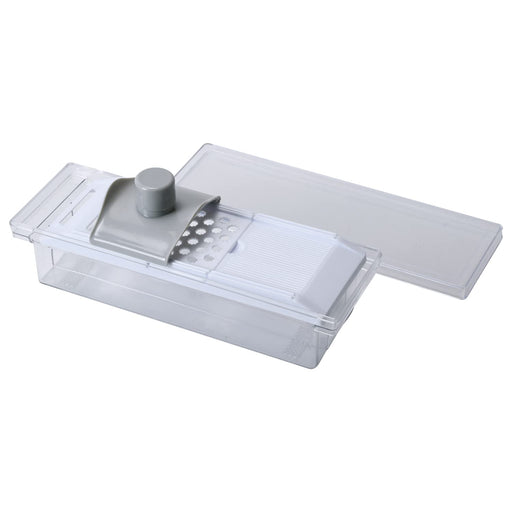 Pearl Metal Grater Slicer Julienne Set with Container and Holder C-1074-Kiichin - The #1 Place for Japanese Goods in Your Hand!