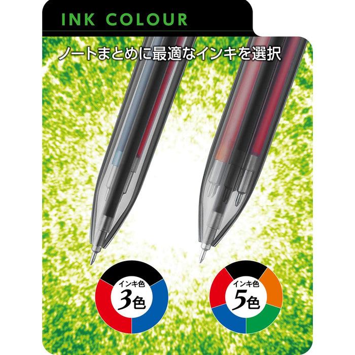 Pentel Black Edition I Plus 5-Color Ballpoint Pen BGH5MBR4-Kiichin - The #1 Place for Japanese Goods in Your Hand!