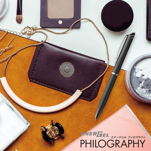 Pentel Energel Philography BLN2005A 05 Black Gel Ink Ballpoint Pen-Kiichin - The #1 Place for Japanese Goods in Your Hand!