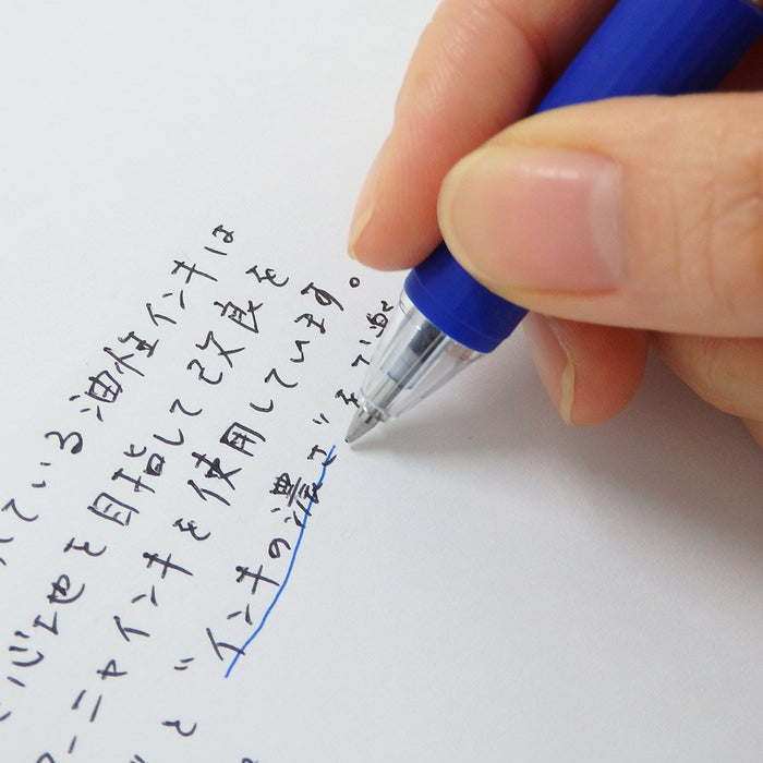 Pentel Feel 0.7mm Clear Blue Oil-Based Ballpoint Pen Box of 10-Kiichin - The #1 Place for Japanese Goods in Your Hand!