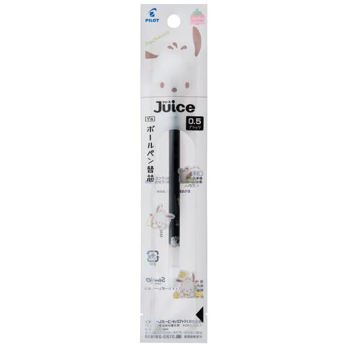 Pilot Gel Ink Ballpoint Pen Refill Black Pochacco Smooth Writing