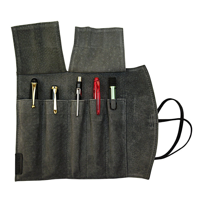 Pilot Psr501B Roll Pen Case - Ensemble Black Pen Holder-Kiichin - The #1 Place for Japanese Goods in Your Hand!