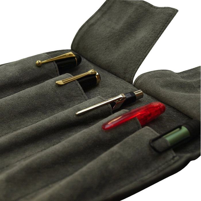 Pilot Psr501B Roll Pen Case - Ensemble Black Pen Holder-Kiichin - The #1 Place for Japanese Goods in Your Hand!