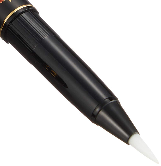 Platinum Fountain Pen Fude Style with New Soft Brush Modern Makie Features - Fuji & Cherry Blossoms CF4000M Design-Kiichin - The #1 Place for Japanese Goods in Your Hand!