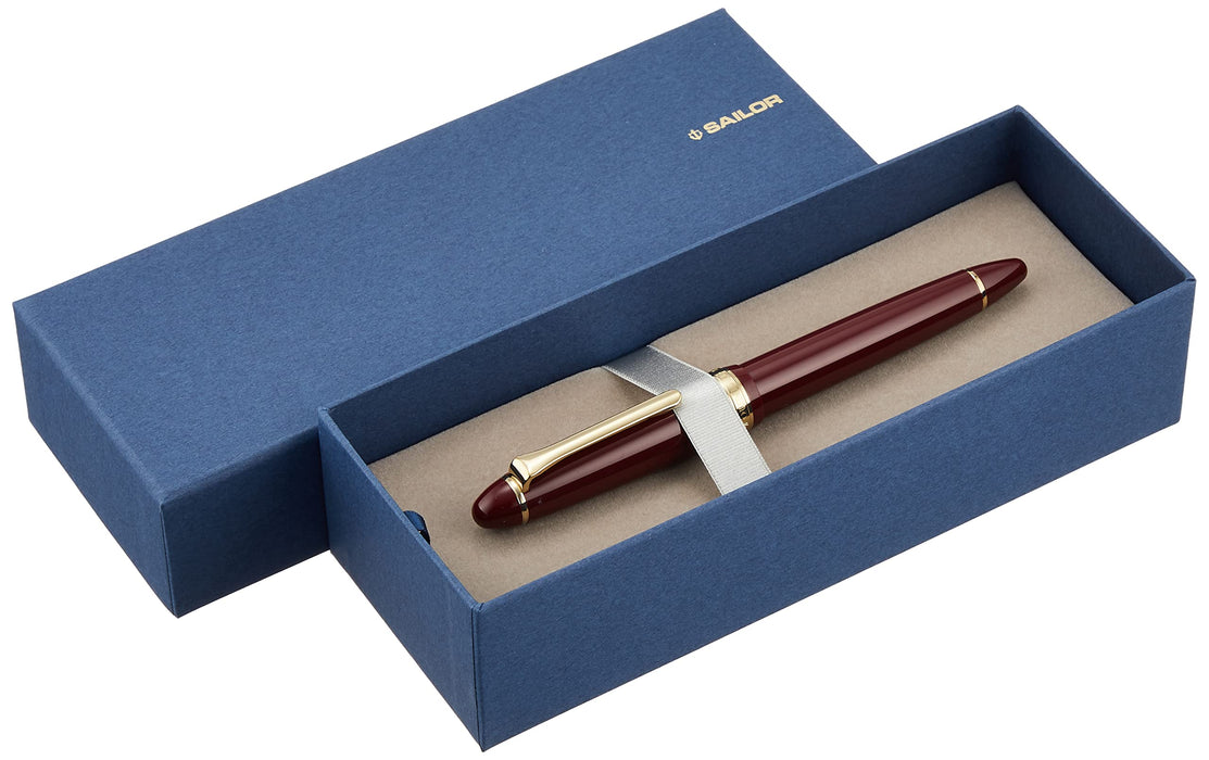 Sailor Fountain Pen - Profit Casual Red with Gold Trim - Music Nib 11-0570-930-Kiichin - The #1 Place for Japanese Goods in Your Hand!