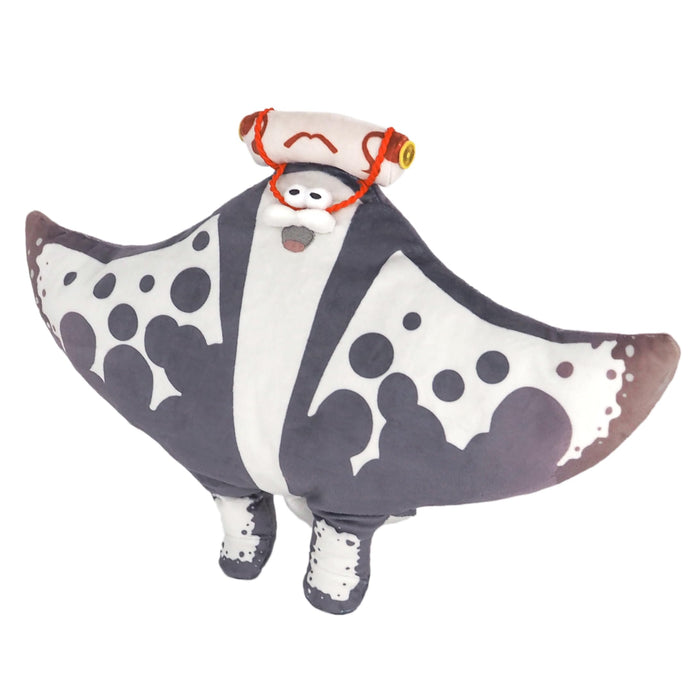 Sanei Boeki Splatoon 3 All-Star Collection Mantaro Plush Sp47 W44Xd6.5Xh28.5Cm Japan-Kiichin - The #1 Place for Japanese Goods in Your Hand!