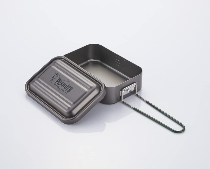 Skater 600ml Aluminum Mess Tin Outdoor Camping Box with Scale Snoopy Aftm6N-A