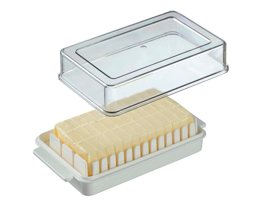 Skater Butter Case with Cutter Guide Disney Winnie the Pooh Design Btg1-A