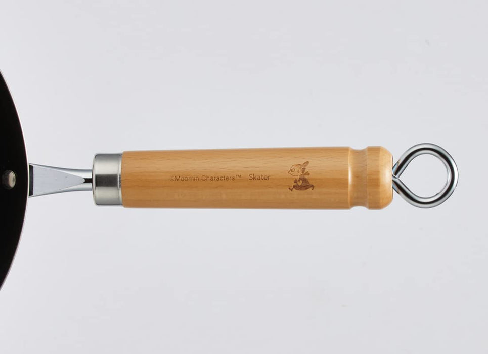 Skater Moomin Iron Embossed 20cm Frying Pan IH Gas Compatible Made in Japan