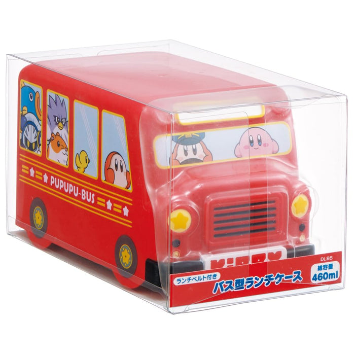 Skater Kirby Bus-Shaped Two-Tier Lunch Box for Kids Boys Schools Cute