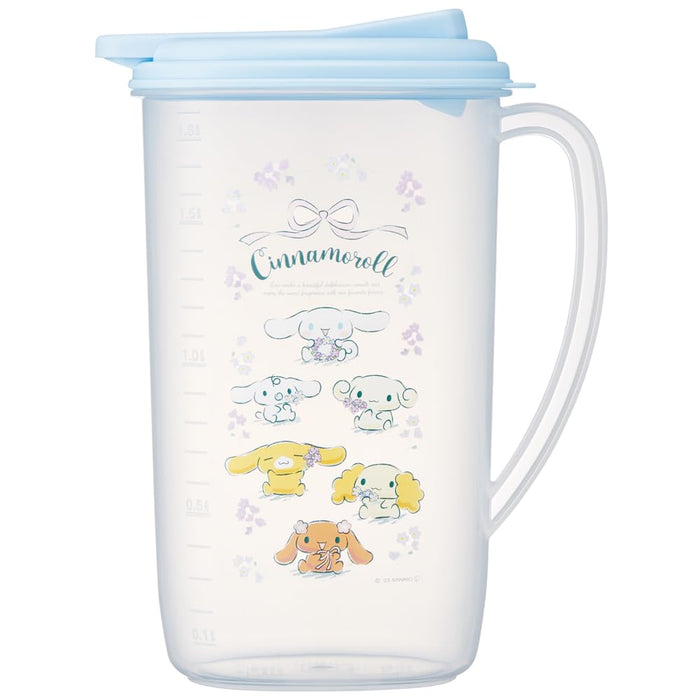 Skater Water Pot Cinnamoroll Flower Wreath Sanrio Bottle Ci19-A