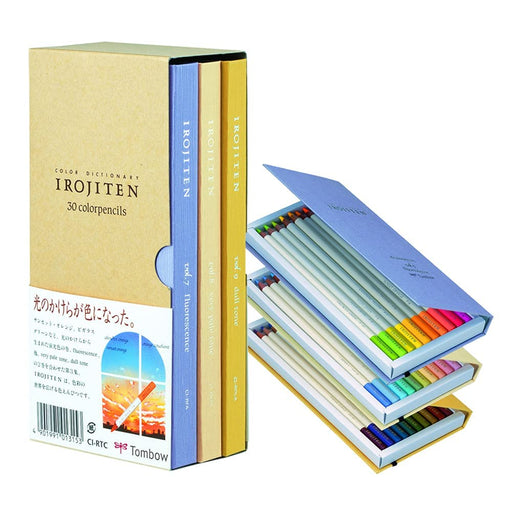Tombow 30 Colors Volume 3 Colored Pencil Color Dictionary - Ci-Rtc Series-Kiichin - The #1 Place for Japanese Goods in Your Hand!