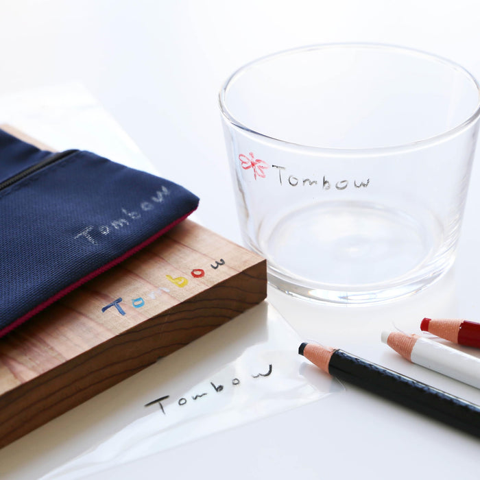 Tombow 2285-25 Red Graph Marking Colored Pencils Paper Roll Pack of 12-Kiichin - The #1 Place for Japanese Goods in Your Hand!