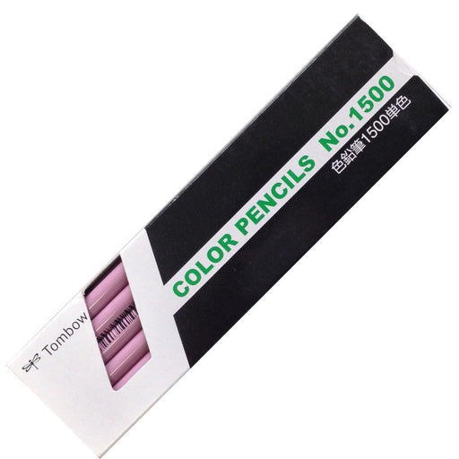 Tombow 1500 Colored Pencil Single Color Mauve Pack of 12-Kiichin - The #1 Place for Japanese Goods in Your Hand!