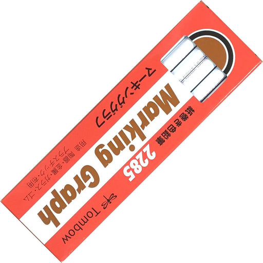 Tombow 2285-01 White Graph Marking Colored Pencils Paper Roll 1 Dozen-Kiichin - The #1 Place for Japanese Goods in Your Hand!