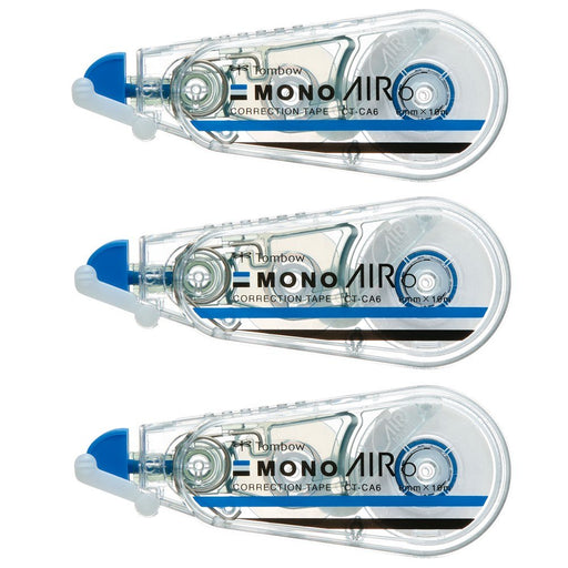 Tombow Mono Air 6mm Pencil Correction Tape 3 Piece Set-Kiichin - The #1 Place for Japanese Goods in Your Hand!