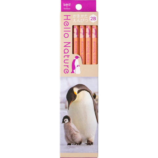 Tombow 2B Drawing Pencil Hello Nature Emperor Penguin Design Artistic Pencil-Kiichin - The #1 Place for Japanese Goods in Your Hand!