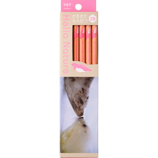 Tombow 2B Drawing Pencil Hello Nature Harp Seal Edition - Kb-Khnse2-2B-Kiichin - The #1 Place for Japanese Goods in Your Hand!