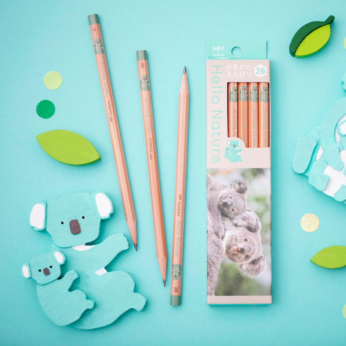 Tombow 2B Pencil Drawing Hello Nature Koala Edition-Kiichin - The #1 Place for Japanese Goods in Your Hand!