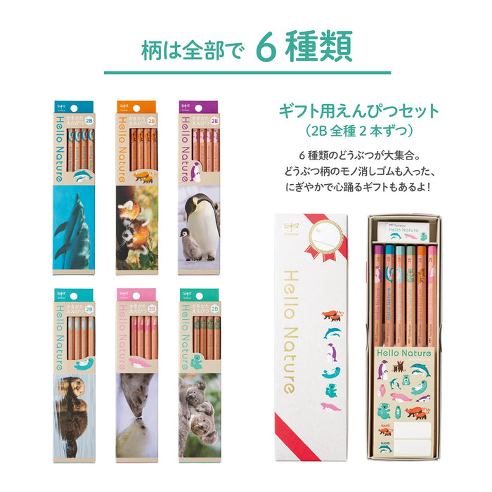 Tombow 2B Drawing Pencil - Hello Nature Red Panda Series-Kiichin - The #1 Place for Japanese Goods in Your Hand!