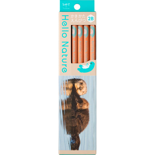 Tombow 2B Hello Nature Sea Otter Drawing Pencil - Art Essential by Tombow-Kiichin - The #1 Place for Japanese Goods in Your Hand!