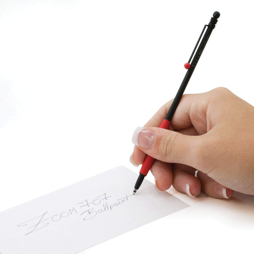 Tombow Zoom 707 Oil-Based Ballpoint Pen 0.7 Black/Red Refillable-Kiichin - The #1 Place for Japanese Goods in Your Hand!