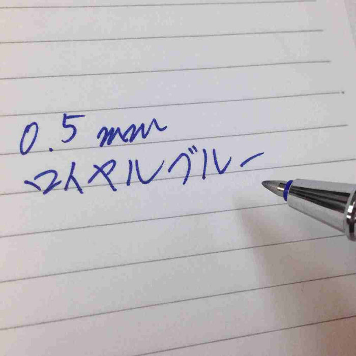 Tombow Zoom L5P Water-Based Ballpoint Pen Refill 0.5 Royal Blue 10-Piece Pack-Kiichin - The #1 Place for Japanese Goods in Your Hand!