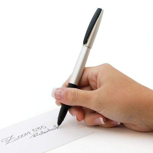 Tombow Zoom 535 Silver Ballpoint Pen 0.7mm Water-Based Ink-Kiichin - The #1 Place for Japanese Goods in Your Hand!
