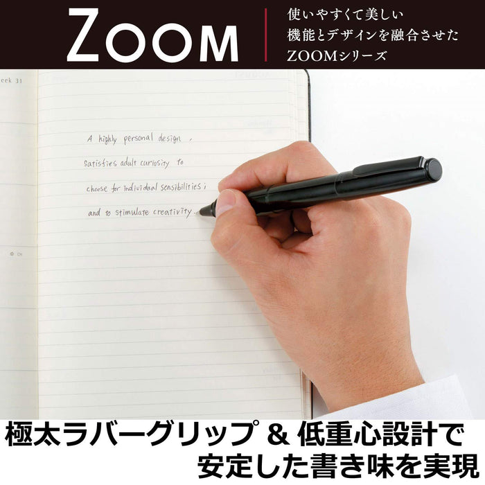 Tombow Zoom505 Meta Polished Black Water-Based Ballpoint Pen Bw-Lzb12-Kiichin - The #1 Place for Japanese Goods in Your Hand!