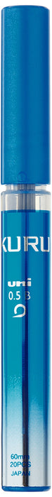 Mitsubishi Pencil Uni Kuru Toga 0.5mm 2B Mechanical Pencil Lead Blue Case-Kiichin - The #1 Place for Japanese Goods in Your Hand!