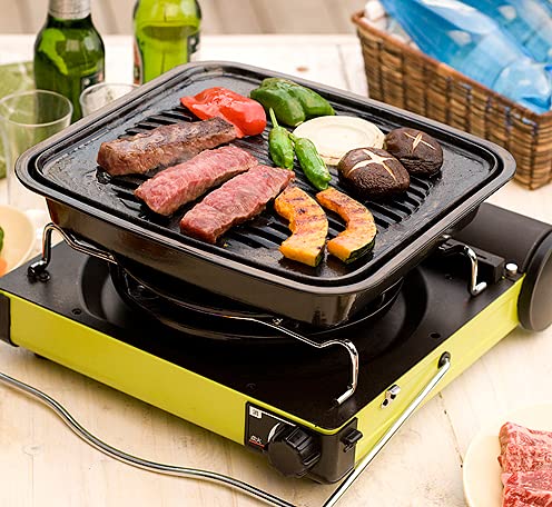 Iwatani Yakiniku Grill CbAYkg Portable Gas Grill with Adjustable Heat-Kiichin - The #1 Place for Japanese Goods in Your Hand!